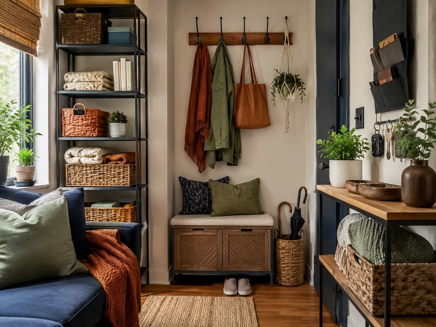Small-space organization and storage solutions
